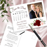 Roses rouges et roses photo et calendrier Enregist