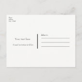 Carte Postale Faire-part Ruban rose fuchsia et diamants Enregistrer la date (Dos)