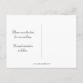 Carte Postale Faire-part Rubans Roses Roses Roses Roses Roses Parties scint (Dos)