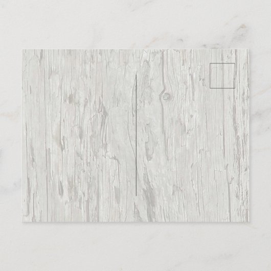 Carte Postale Faire-part Rustic Beach Sand Dollar Mariage Enregistrer la da (Dos)