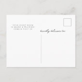 Carte Postale Faire-part Rustic Merry Christmas New Home Card (Dos)