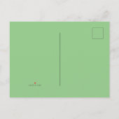 Carte Postale Faire-part Sage #93CC8A, Argile Ash (Dos)