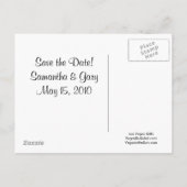 Carte Postale Faire-part Samantha & Gary 2010 Mariage à Las Vegas (Dos)