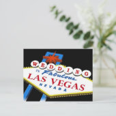 Carte Postale Faire-part Samantha & Gary 2010 Mariage à Las Vegas (Debout devant)