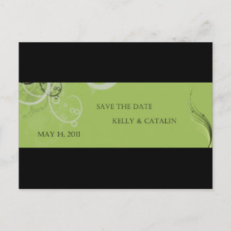 Carte Postale Faire-part sauvegarder la date