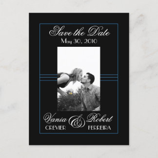 Carte Postale Faire-part Sauvegarder la date