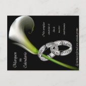 Carte Postale Faire-part Sauvegarder la date (espagnol) (Devant)