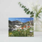 Carte Postale Faire-part Sauvegarder la date Fête d'anniversaire de 50 ans (Debout devant)