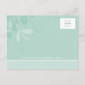 Carte Postale Faire-part Sauvegarder la date :: indigène 1 (Dos)