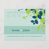 Carte Postale Faire-part Sauvegarder la date :: indigène 1 (Devant)