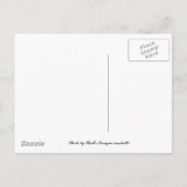 Carte Postale Faire-part Sauvegarder la date Oceanview (Dos)