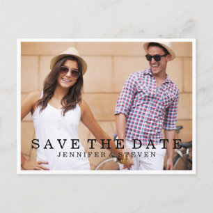 Carte Postale Faire-part Sauvegarder notre date ANNONCE DE SAUVEGARDE DE
