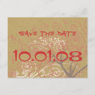 Carte Postale Faire-part Sauver la date -