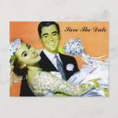 Carte Postale Faire-part sauver la date (Devant)