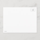 Carte Postale Faire-part Sauver la date Deux oiseaux amoureux Cage à oiseau (Dos)