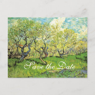 Carte Postale Faire-part sauver la date, mariages de printemps