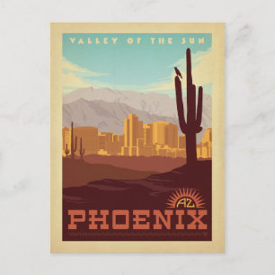 Carte Postale Faire-part Sauver la Date   Phoenix, AZ