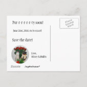 Carte Postale Faire-part Sauvez la date ! (Dos)