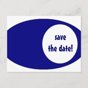 Carte Postale Faire-part sauvez la date !