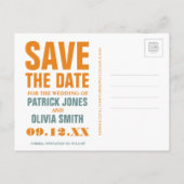 Carte Postale Faire-part Sauvez la date | Knoxville, TN (Dos)