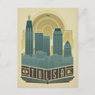 Carte Postale Faire-part Sauvez la date   Tulsa, OK