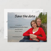 Carte Postale Faire-part Save (Devant / Derrière)