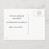 Carte Postale Faire-part Save (Dos)