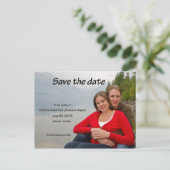 Carte Postale Faire-part Save (Debout devant)