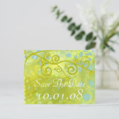 Carte Postale Faire-part Save the date- (Debout devant)