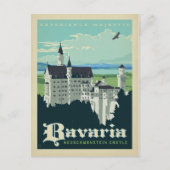 Carte Postale Faire-part Save the date | Bavière, Château de Neuschwanstein (Devant)