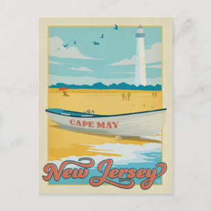 Carte Postale Faire-part Save the date Cape May, NJ