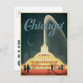 Carte Postale Faire-part Save the date | Chicago, IL - Visit Chicago (Devant / Derrière)