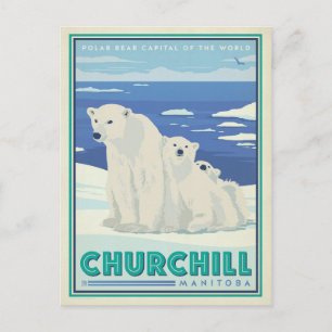 Carte Postale Faire-part Save the date   Churchill (Manitoba)
