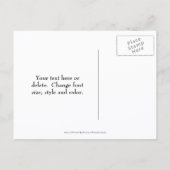 Carte Postale Faire-part Save The Date Hibiscus Phlox Flower Garden (Dos)