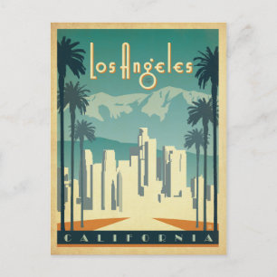 Carte Postale Faire-part Save the date   Los Angeles, CA 2