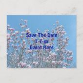 Carte Postale Faire-part Save The Date Magnolia Flower Blossoms (Devant)