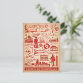 Carte Postale Faire-part Save the date | Nashville, TN - Impression Motif (Debout devant)