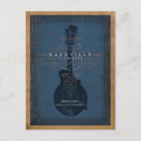 Save the date | Nashville, TN - Mandoline bleue