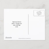 Carte Postale Faire-part Save The Date White Magnolia Flower (Dos)
