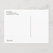 Carte Postale Faire-part savethedate (Dos)