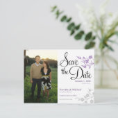 Carte Postale Faire-part savethedate (Debout devant)