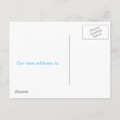 Carte Postale Faire-part Se déplacer vers des pâturages plus verts (Dos)