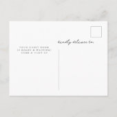 Carte Postale Faire-part Serene Christmas Moving (Dos)