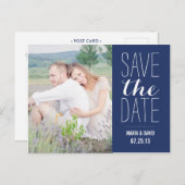 CARTE POSTALE FAIRE-PART SI DOUCE | ENREGISTRER LA DATE D'ANNONCE (Devant / Derrière)