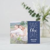 CARTE POSTALE FAIRE-PART SI DOUCE | ENREGISTRER LA DATE D'ANNONCE (Debout devant)