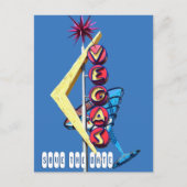 Carte Postale Faire-part SIGNE Mariage cool Neon Las Vegas (Devant)