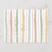 Carte Postale Faire-part Simple Pastel Oh Baby Baby shower virtuel (Dos)