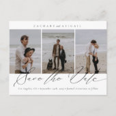 Carte Postale Faire-part Simple QR Code Arch photo mariage Enregistrer la d (Devant)