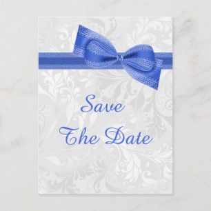 Carte Postale Faire-part soixantième La damassé d'anniversaire et l'arc de