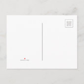 Carte Postale Faire-part Souris et bulles (Dos)